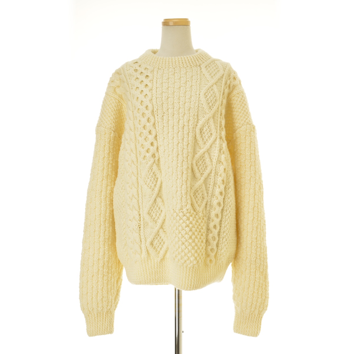nanamica  Athena Designs / ʥʥߥ  ƥʥǥθ 23AW OBJF314 Sweater Multi Knitted   롼Ĺµ˥åȥרܺٲ