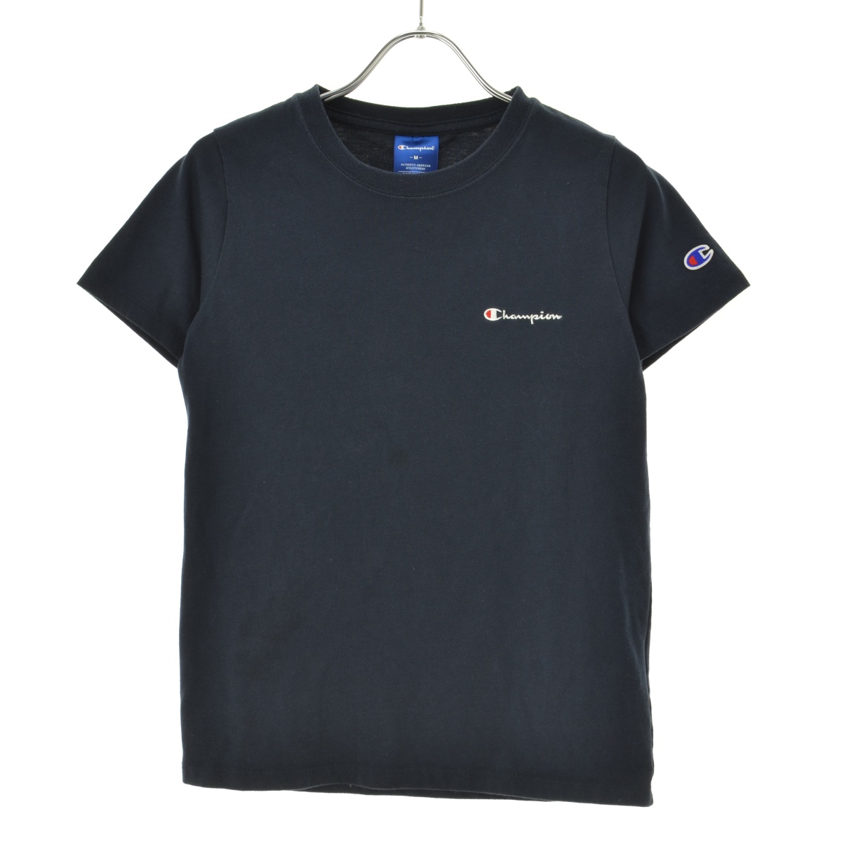CHAMPION / チャンピオン ロゴ刺繍 半袖Tシャツ -ブランド古着の買取販売カンフル