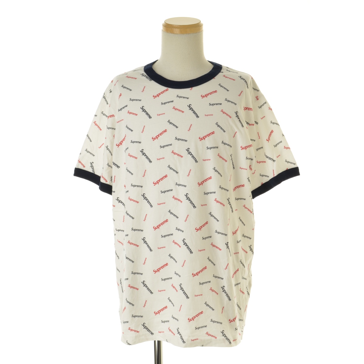 SUPREME / シュプリーム 18AW Scatter Ringer Tee 半袖Tシャツ -ブランド古着の買取販売カンフル
