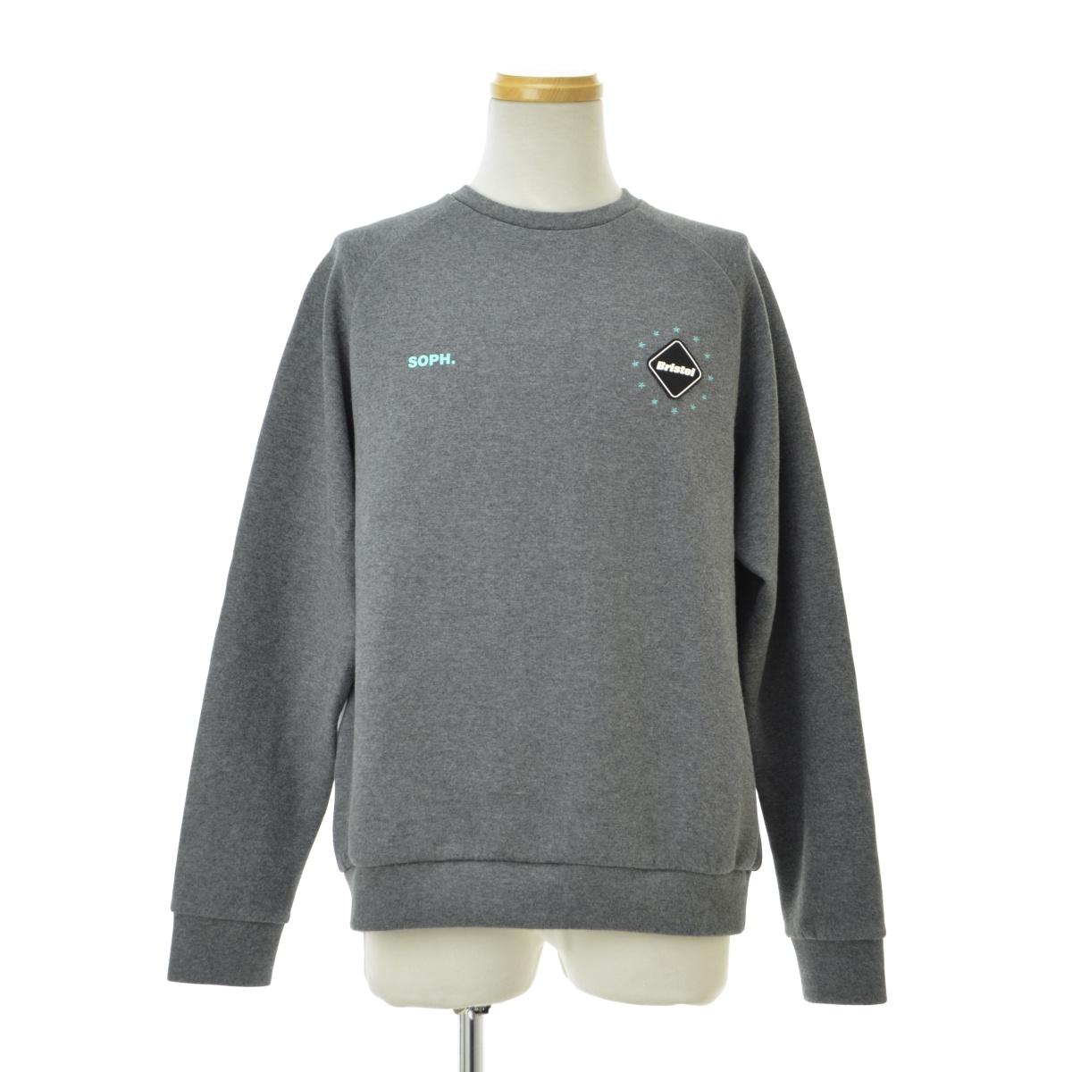 24SS FCRB TECH WAFFLE TEAM CREWNECK TOP ○送料無料○ - トップス