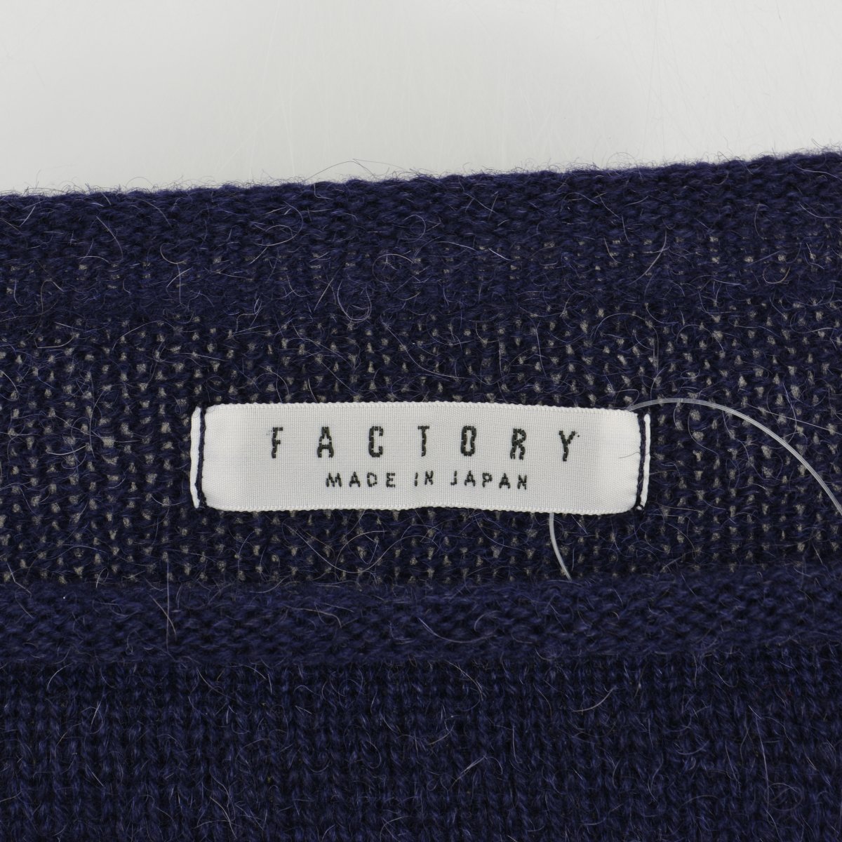 FACTORY / ファクトリー キャメル モックネックワイド 長袖ニットセーター -ブランド古着の買取販売カンフル