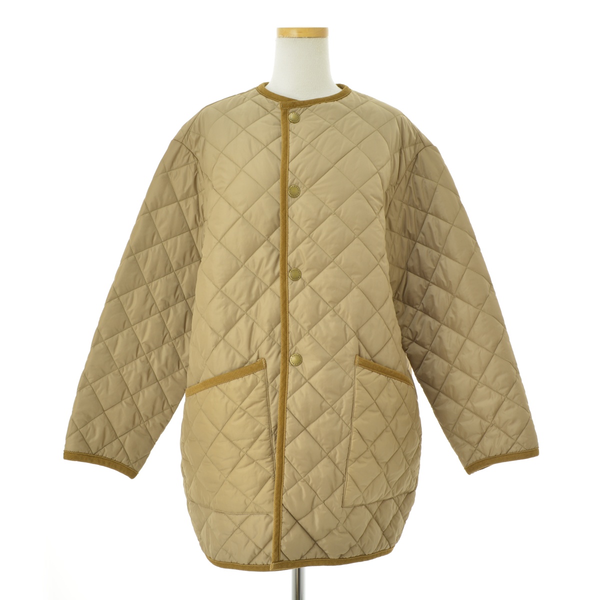 BARBOUR / Х֥θ2102002 QUILTED NO COLLAR COAT Ρ顼ƥ󥰥ȡרܺٲ