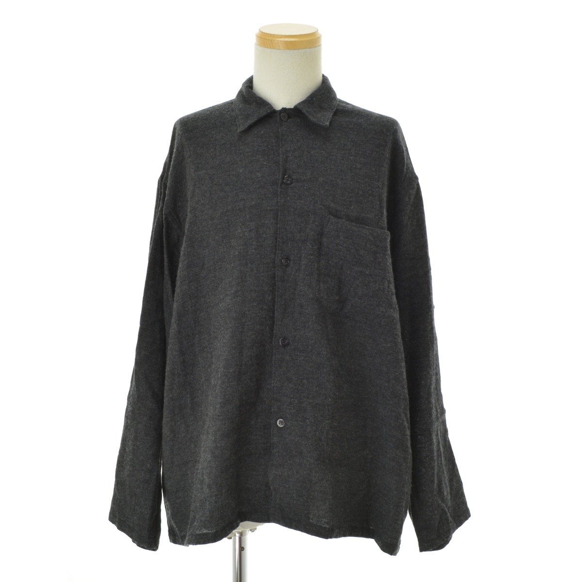 ブランド古着】COMOLI / コモリ 23SS X01-02005 CASHMERE WASHI SHIRT