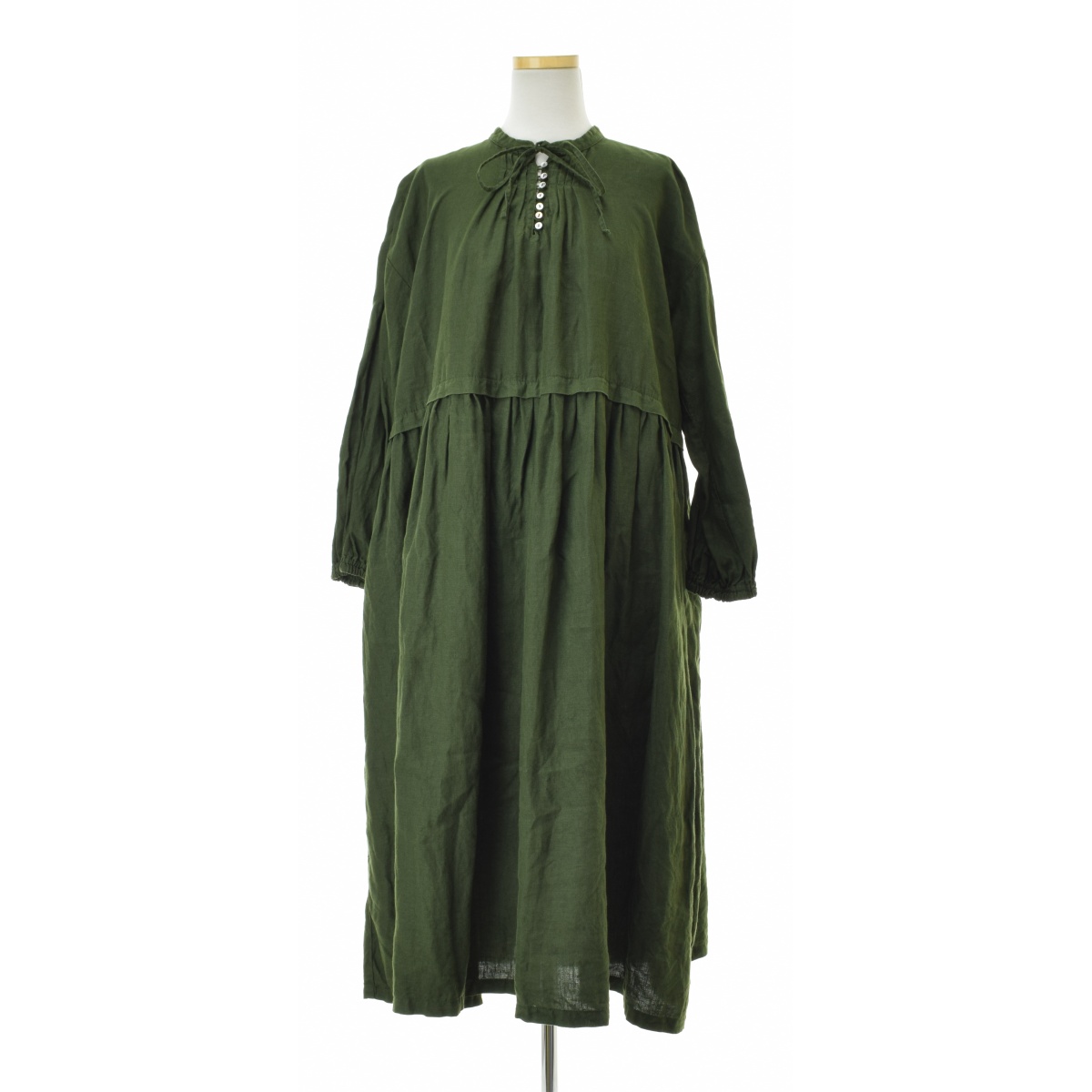 nest Robe / ͥȥ֤θ01194-1367 Linen tucked neck dress ͥ󥿥åͥåĹµԡרܺٲ