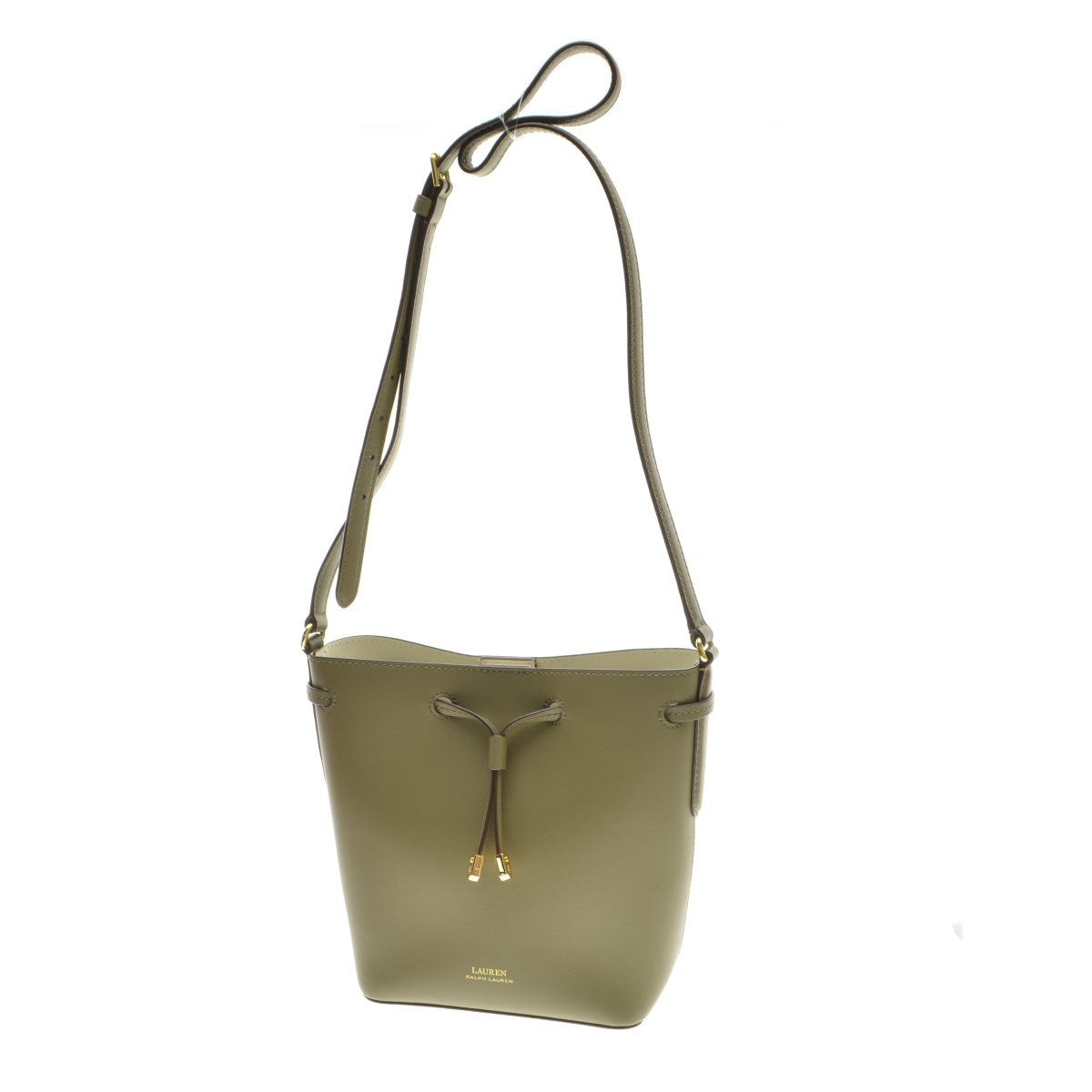 RALPH LAUREN /  θDryden Debby II Mini Leather Drawstring Bag 쥶Хåרܺٲ