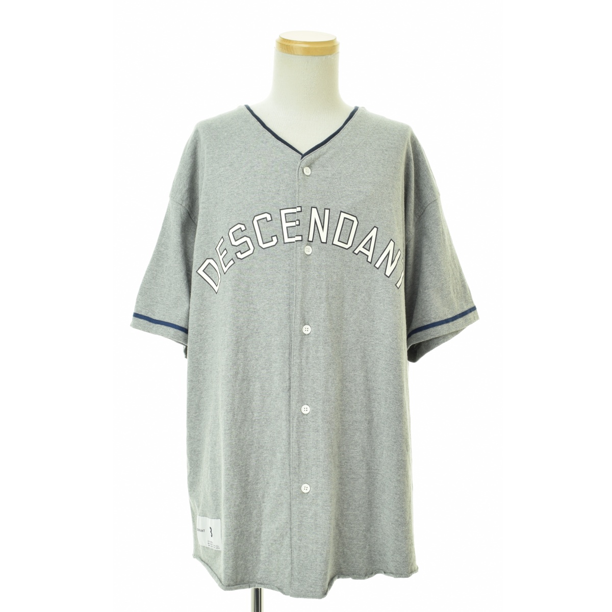 DESCENDANT / ǥȤθ22SS 221ATDS-CSM24 BEARS SS SHIRT ١ܡ륷Ⱦµġרܺٲ