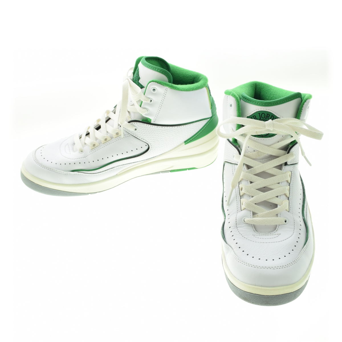 NIKE / ʥθ23SS DR8884-103 AIR JORDAN 2 RETRO 硼 2 ȥ LUCKY GREENˡרܺٲ