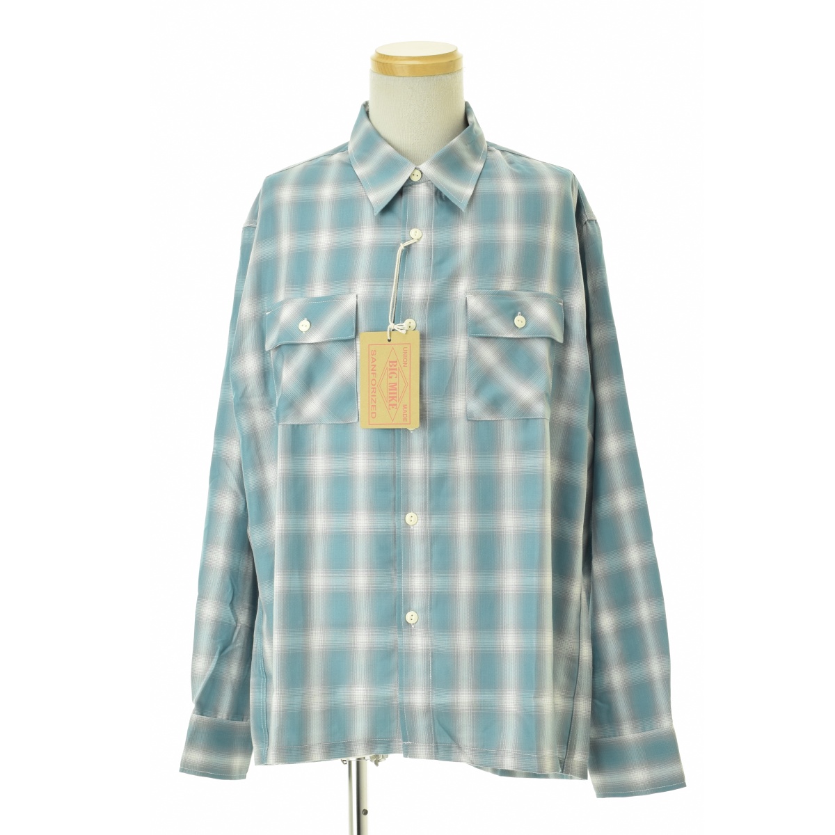 BIG MIKEθ24SS 102425012 OMBLE CHECK L/S SHIRTS ֥åĹµġרܺٲ