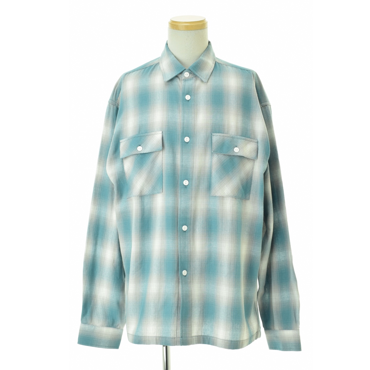 BIG MIKEθ24SS 102415004 LIGHT FLANNEL SHIRTS ֥å 饤ȥեͥ륷Ĺµġרܺٲ