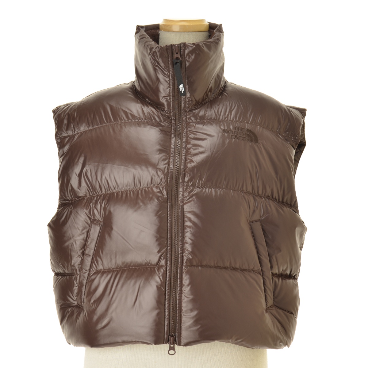 THE NORTH FACE / ΡեθWHITE LABEL NV1DP81K W'S GLOSSY DOWN VEST٥ȡרܺٲ