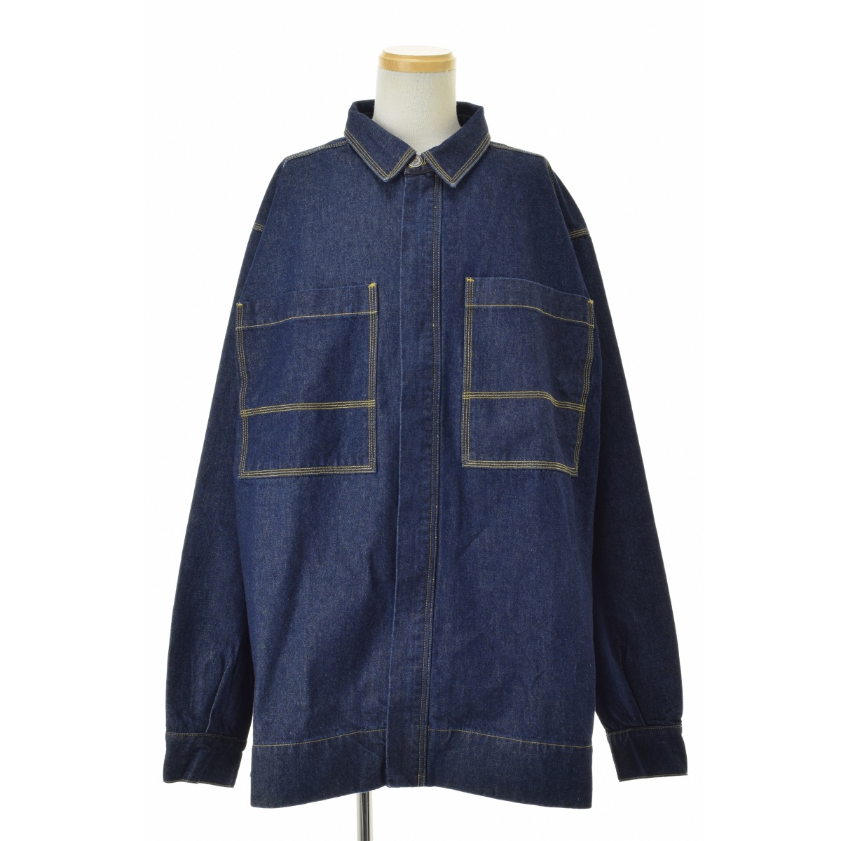 ブランド古着】WILLY CHAVARRIA / ウィリーチャバリア ZIP PLACKET LS SHIRT デニムジャケット | デニムジャケット  ブランド古着の買取販売カンフル