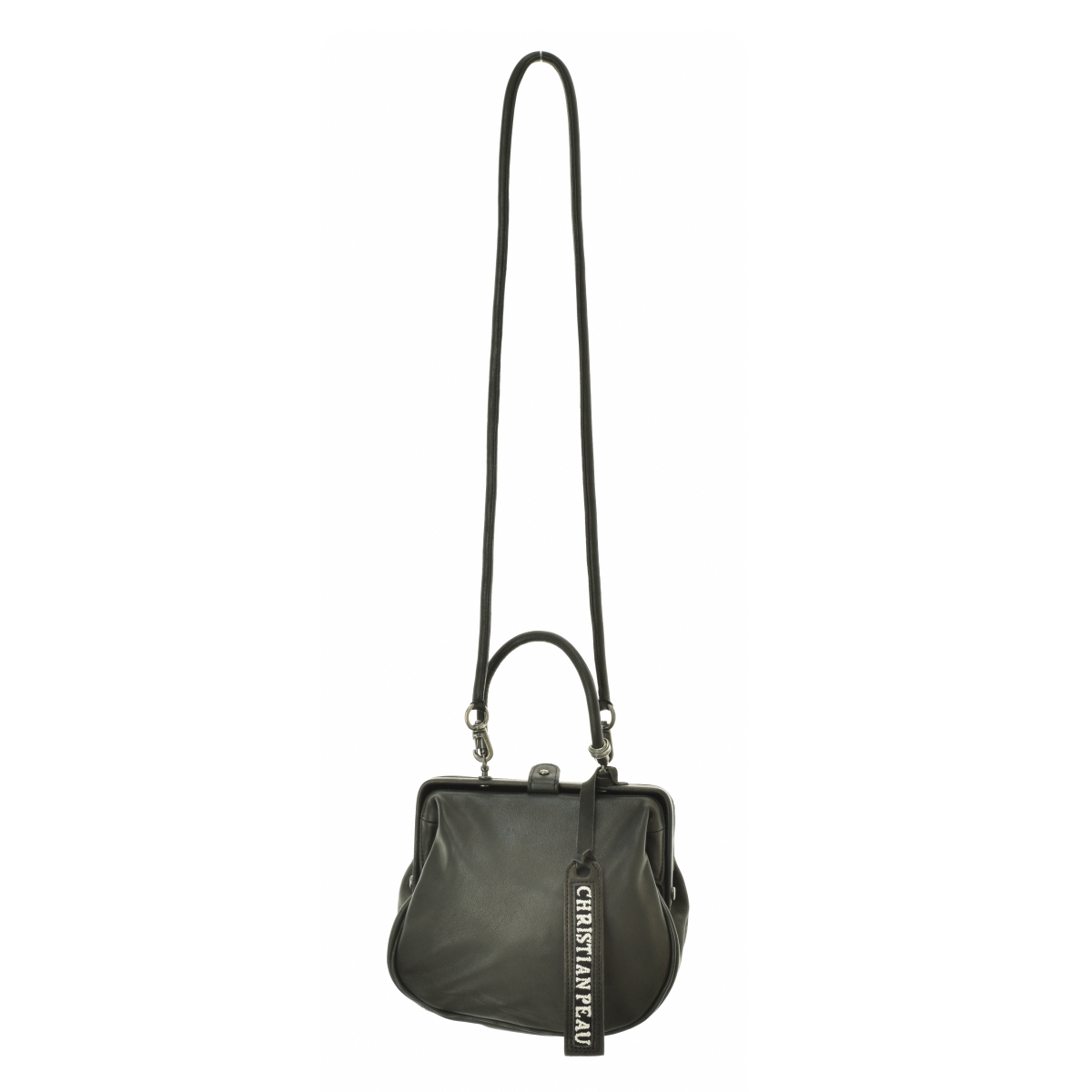 ブランド古着】CHRISTIAN PEAU / クリスチャンポー 2WAY がま口 レザー