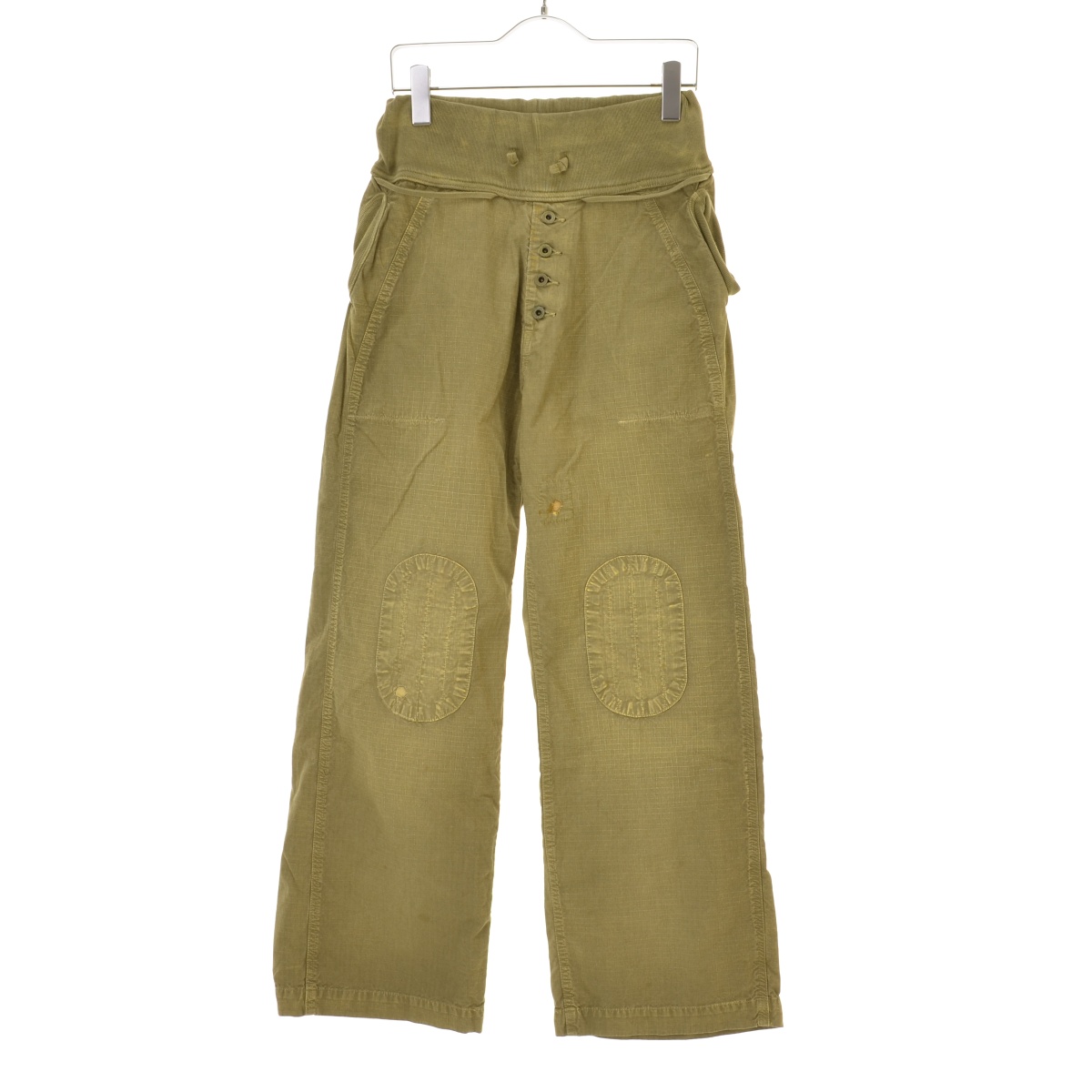 キャピタル kapital パンツ サルエル ヌーベル 茶 メンズ KAPITAL