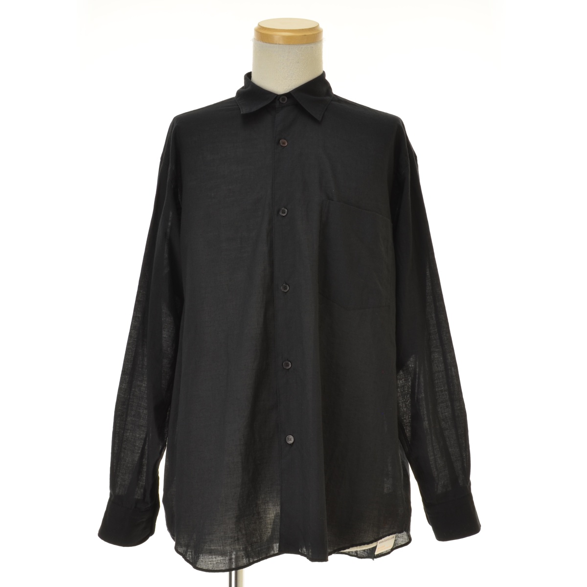 1】COMOLI KHADIコットンコモリシャツ 24SS comoli 24ss KHADI