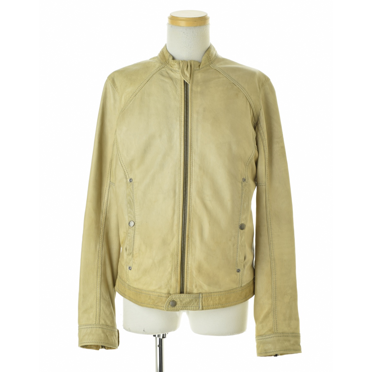 ブランド古着】DIESEL / ディーゼル 羊革 レザー ライダース