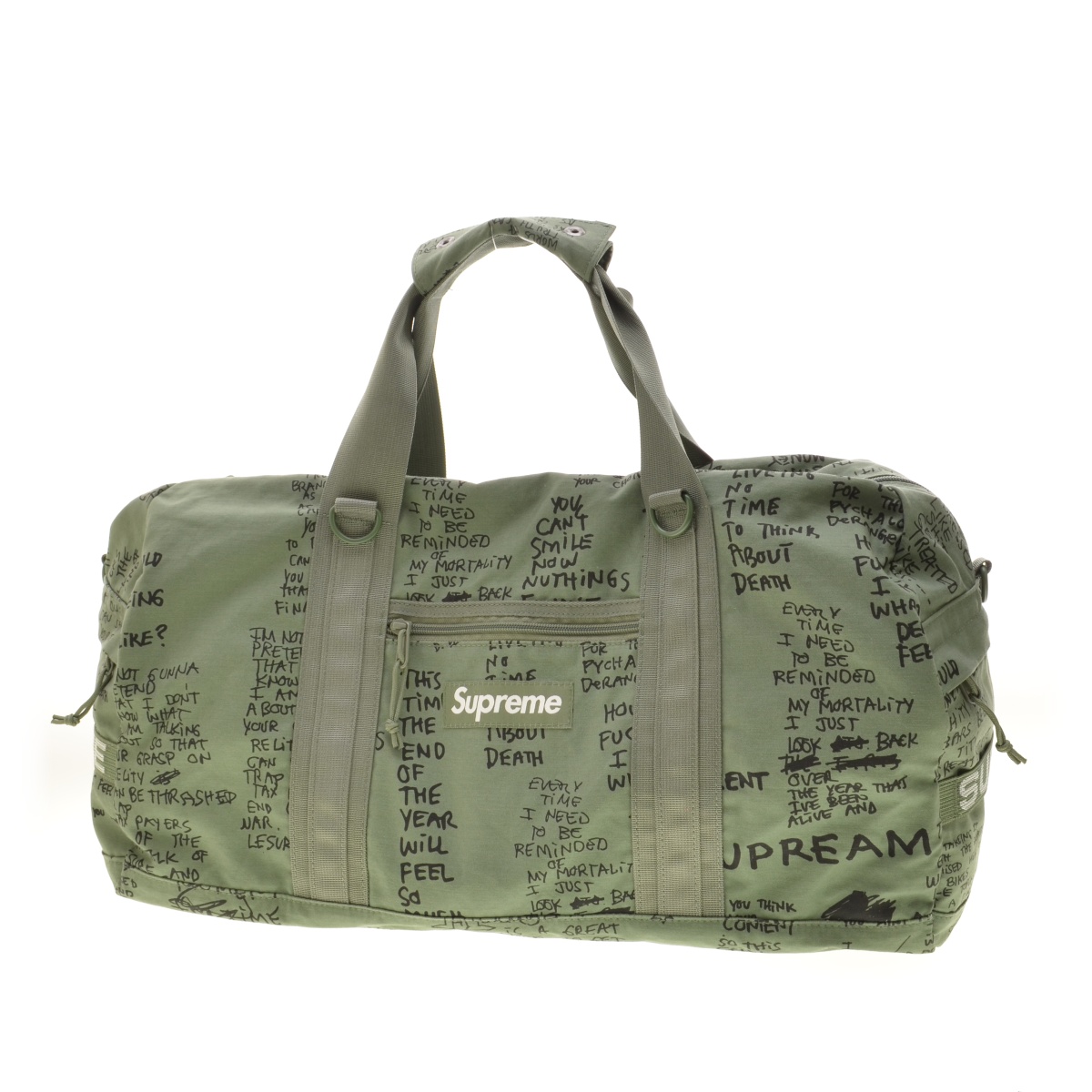 Supreme 23Ss Field Duffle Bag Olive Gonz-