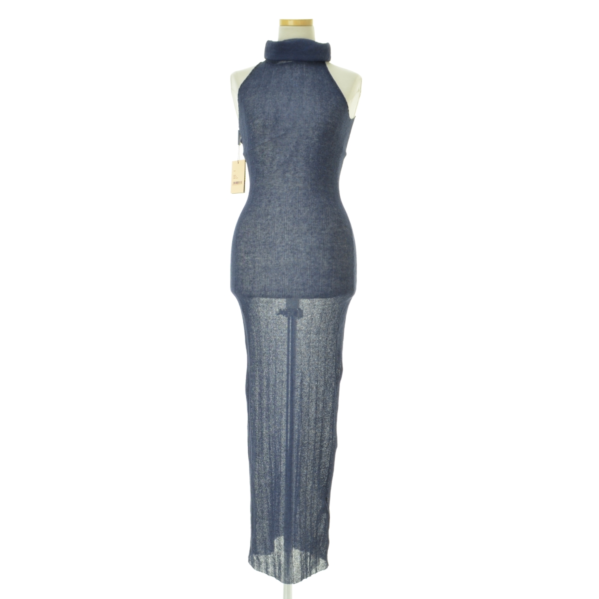 Paloma Wool / ѥޥθ23SS QJ3601 DELY Draped high neck long dress ͥ󺮥ޥΡ꡼֥ԡרܺٲ