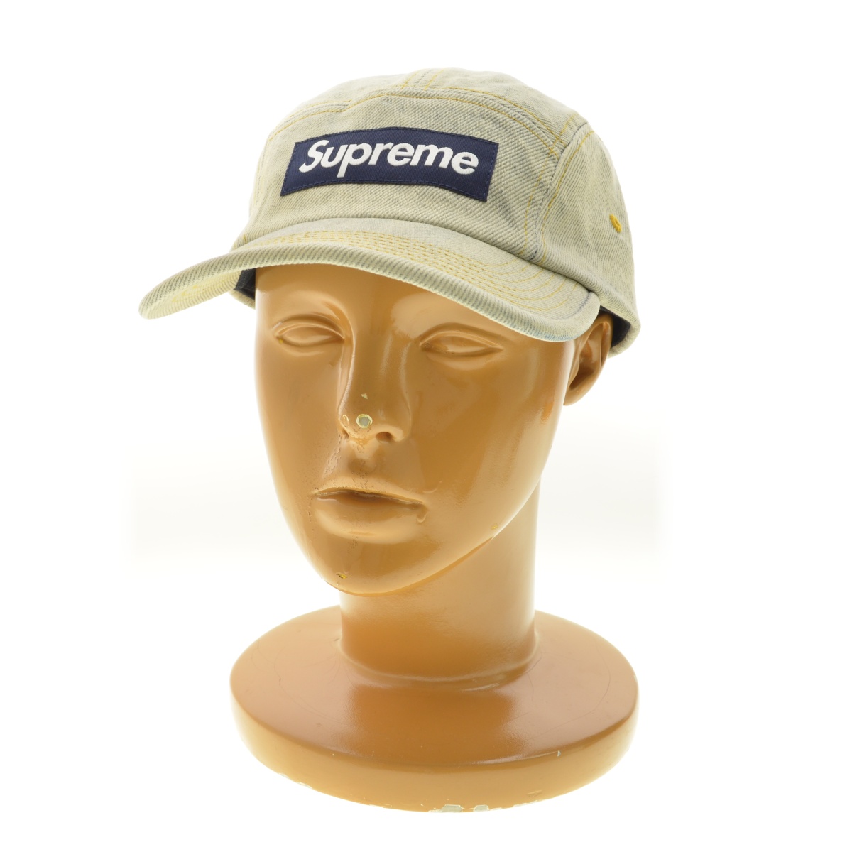 フリーSupreme Denim Camp Cap Dirty Indigo キャップ