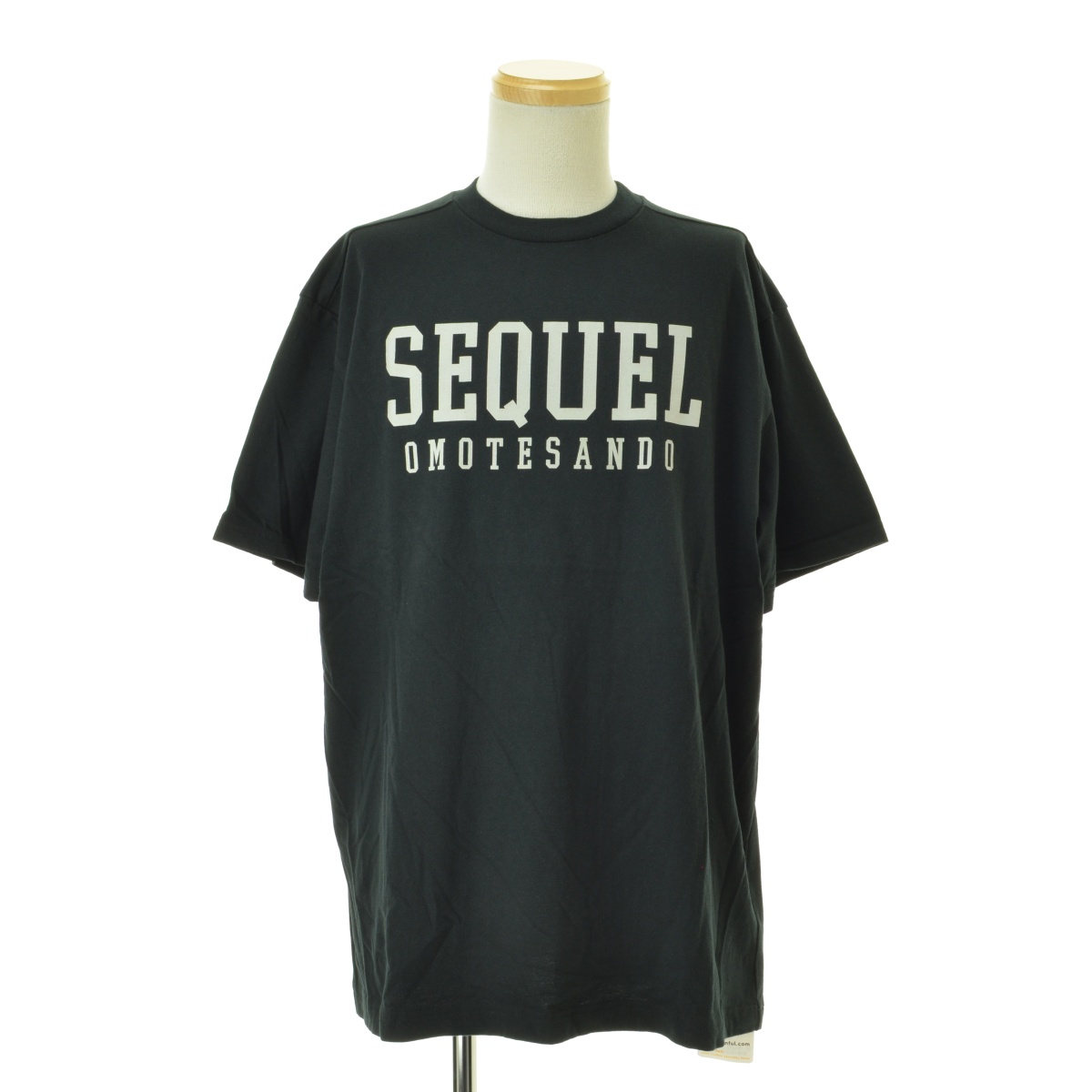 SEQUEL】SQ-20AW-ST01 BLACK × GRAY半袖Tシャツ - Tシャツ/カットソー