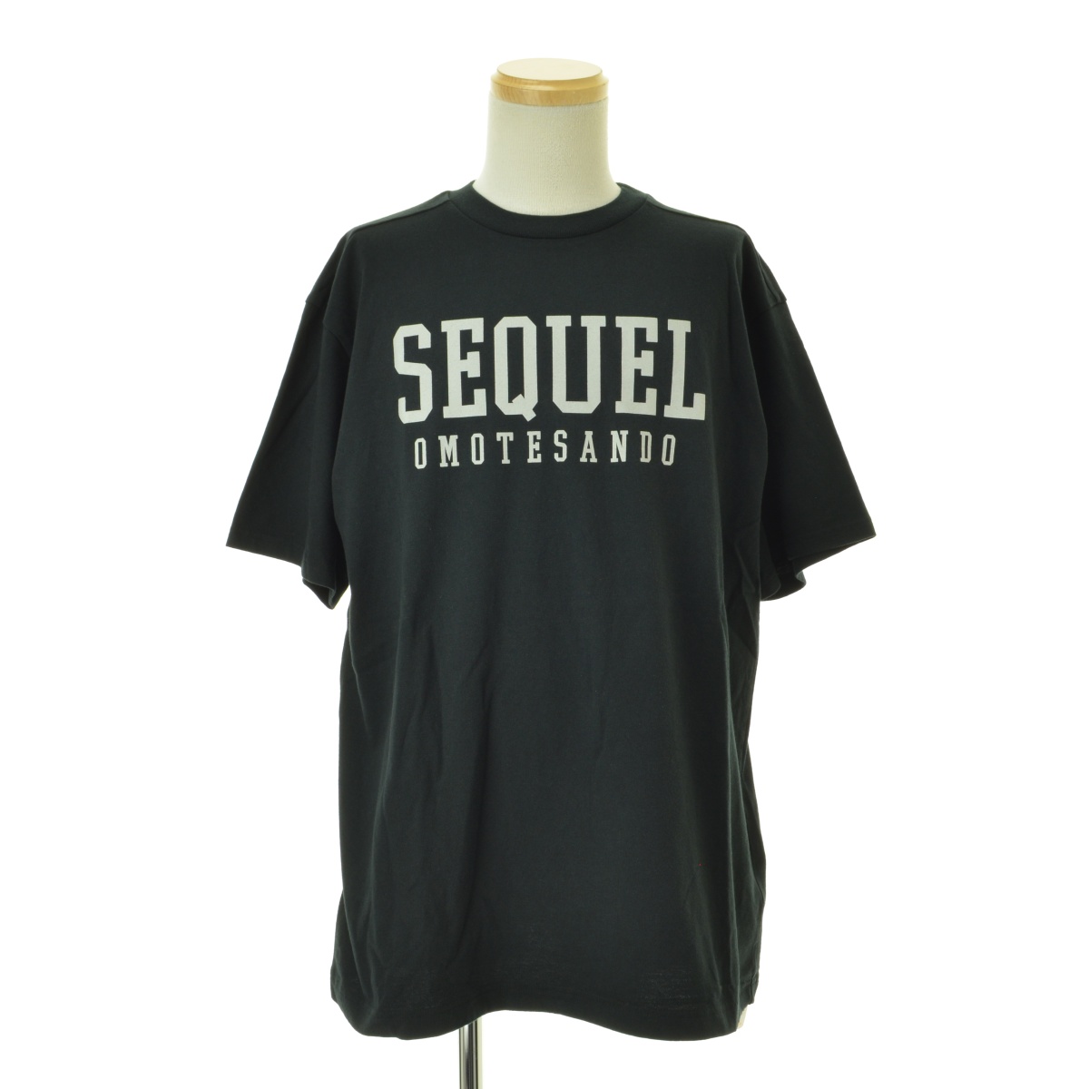 SEQUEL / θSQ-20AW-ST01 T-SHIRT BLACK  GRAYȾµTġרܺٲ