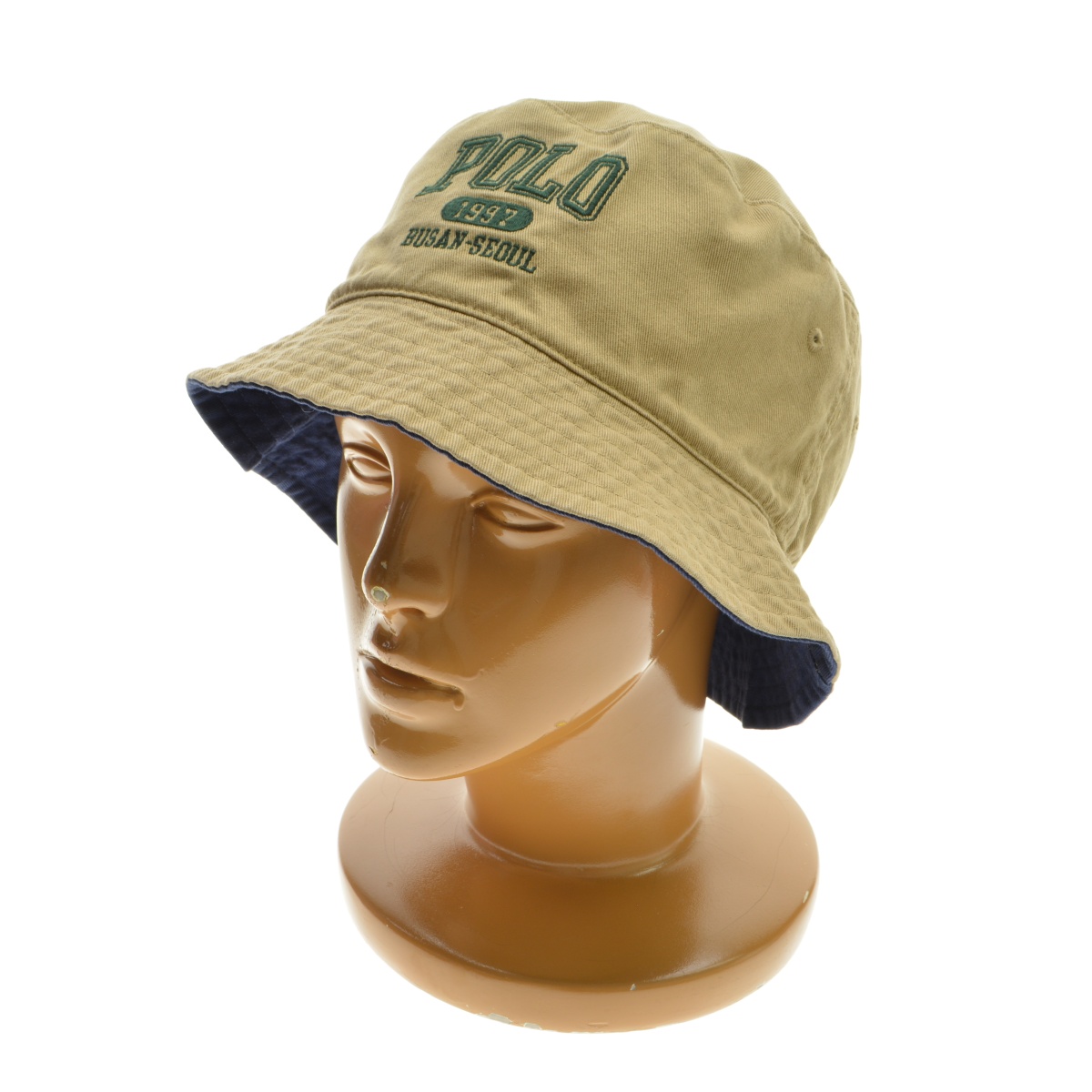 POLO RALPH LAUREN  KASINA / ݥ ե  KASINAθBUSAN TO SEOUL CAPSULE 1997 LOGO REVERSIBLE BUCKET HATϥåȡרܺٲ