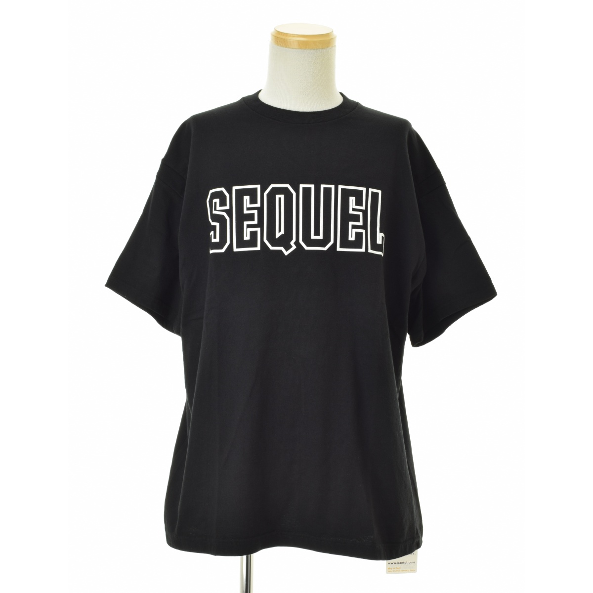 SEQUEL / θSQ-23SS-ST-02 T-SHIRT BLACKȾµTġרܺٲ