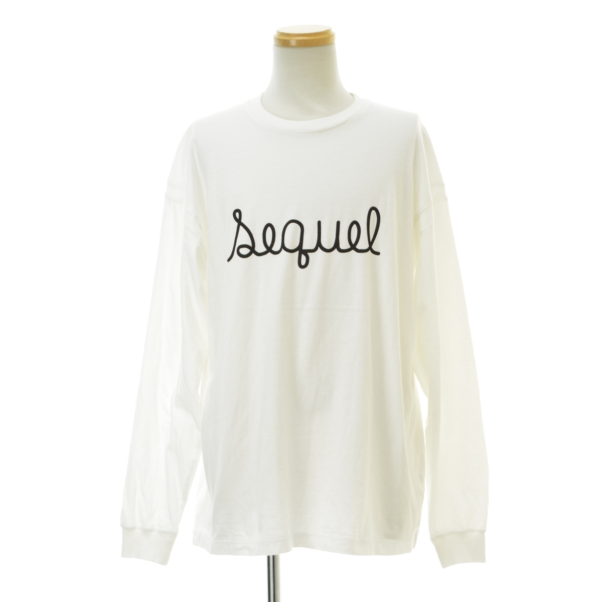 SEQUEL / θSQ-23AW-LT-03 LONG SLEEVE T-SHIRT WHITEĹµTġרܺٲ