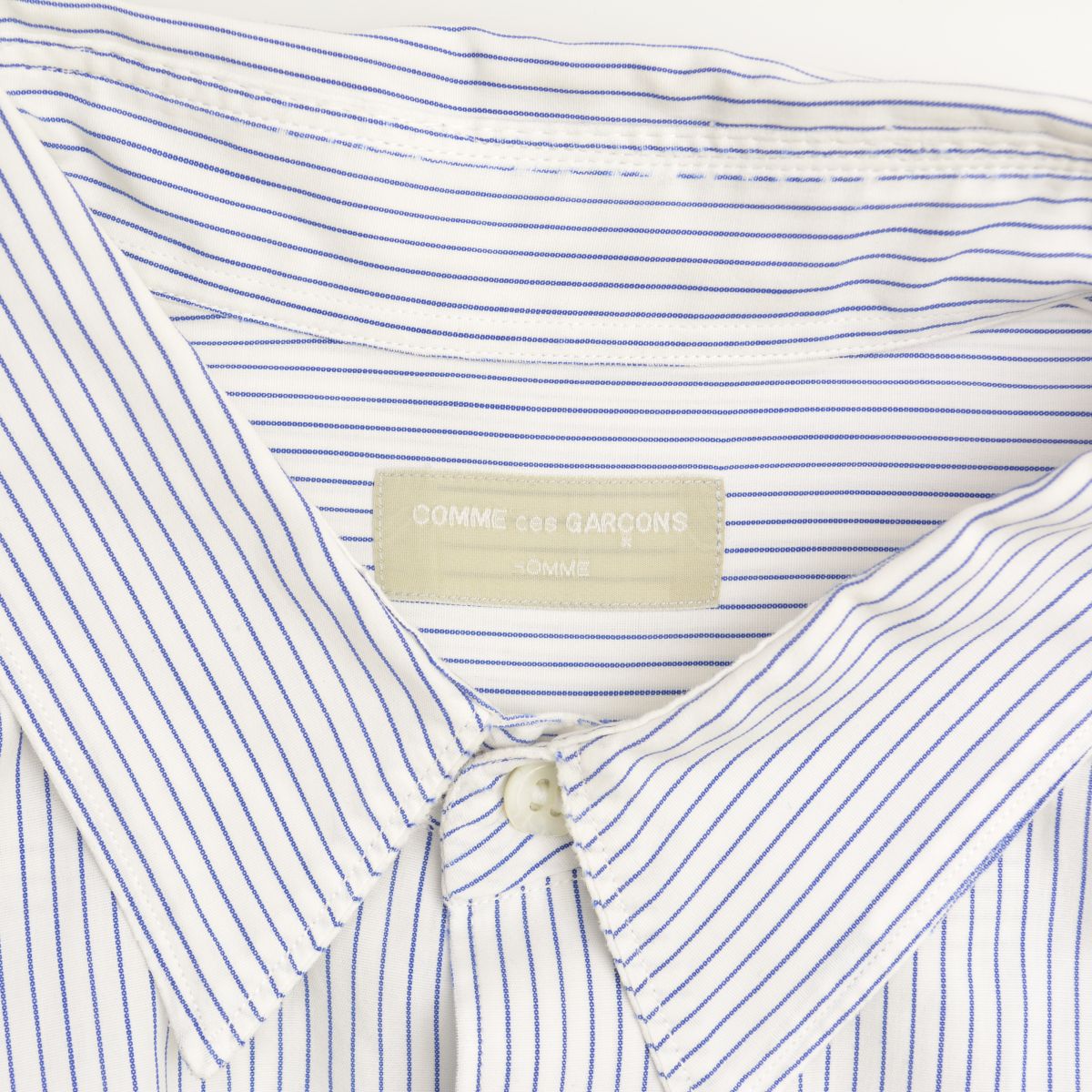 COMME des GARÇONS HOMME ストライプ長袖シャツ 田中 ブランド古着】COMME des GARCONS HOMME / コムデギャルソン