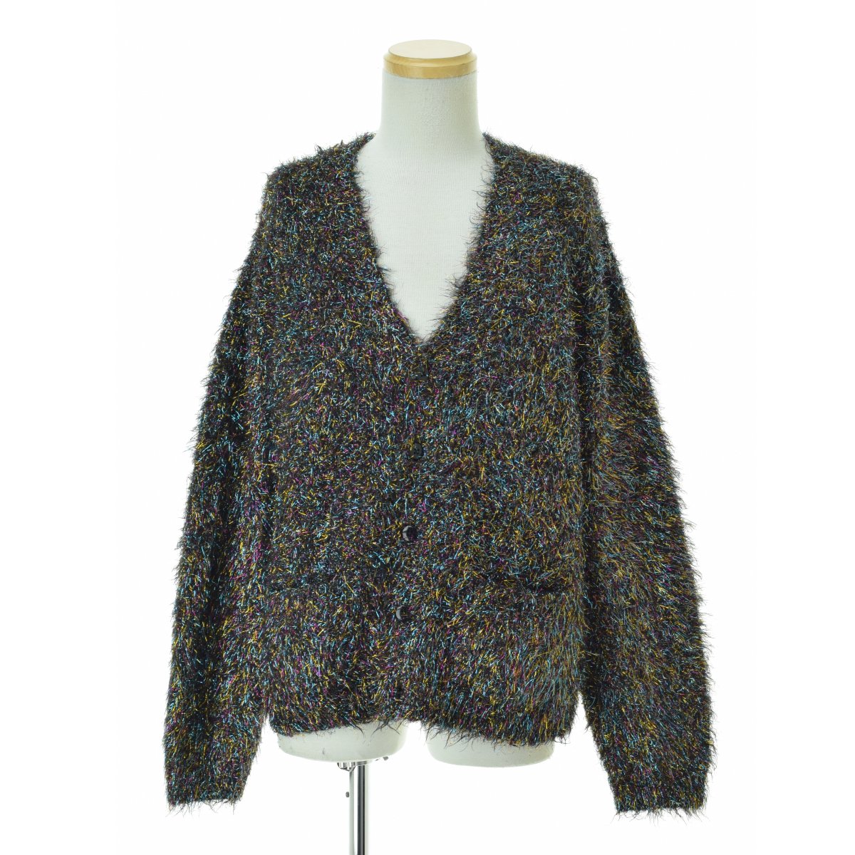 Supreme 読み替える Sparkle Cardigan Black 23SS