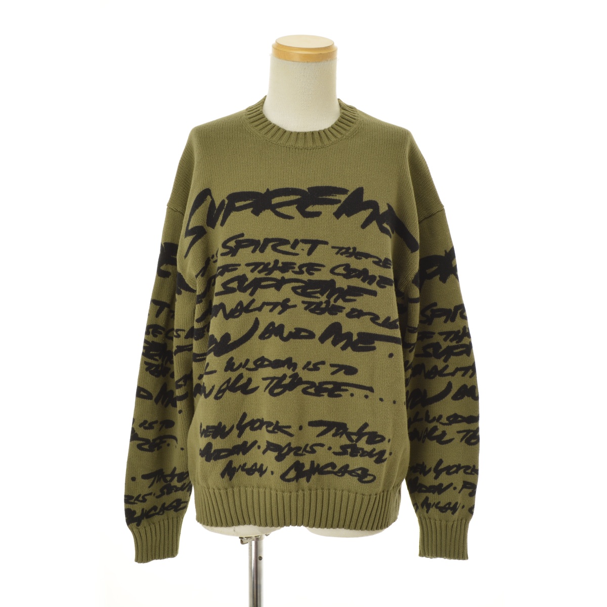 ブランド古着】SUPREME / シュプリーム 24SS Futura Sweater Olive 