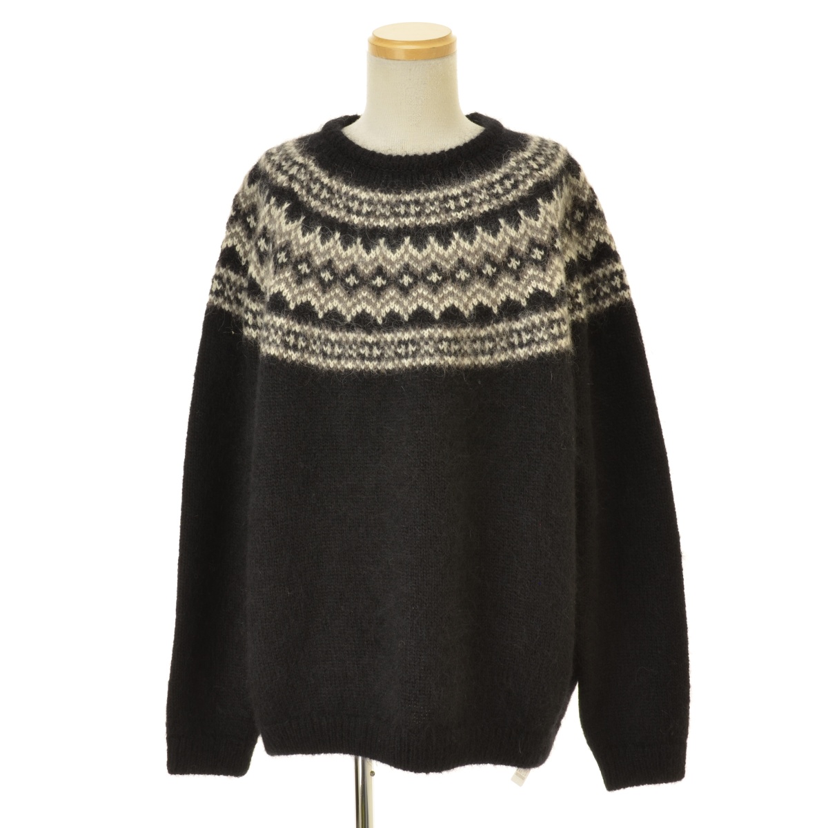 UNIFORM EXPERIMENT / ˥ե२ڥȤθ23AW UE-232027 MOHAIR NORDIC CREWNECK KNITĹµ˥åȥרܺٲ