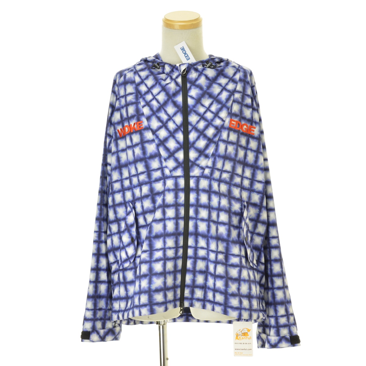 ブランド古着】WOKE EDGE / ウォークエッジ 25SS Tiedye Check Parka 