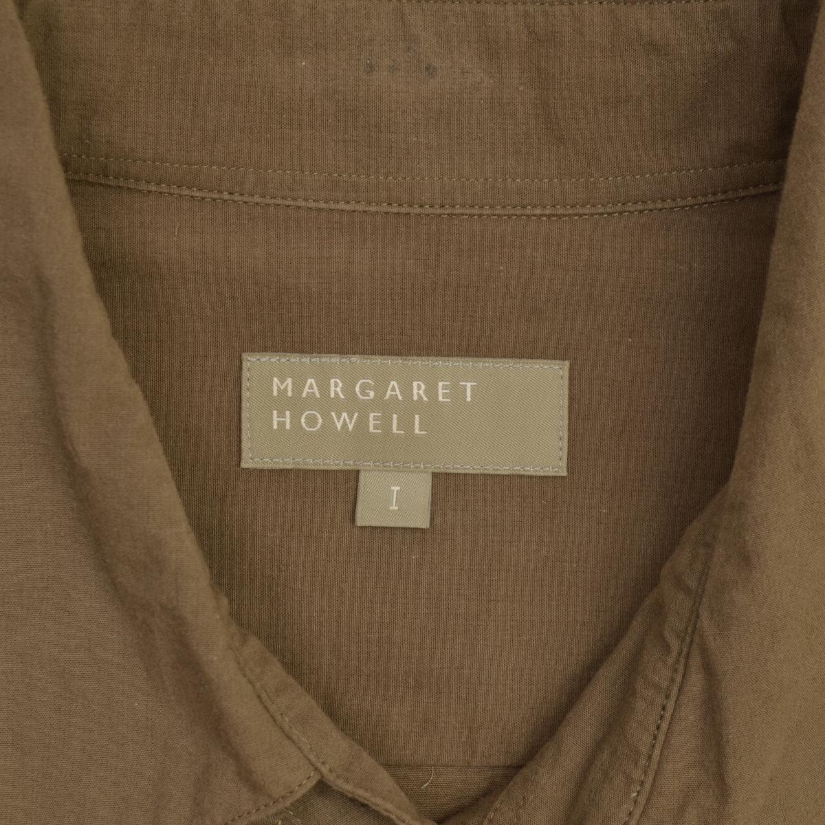 MARGARET HOWELL / マーガレットハウエル 20AW SOFT COTTON POPLIN 長袖シャツ -ブランド古着の買取販売カンフル