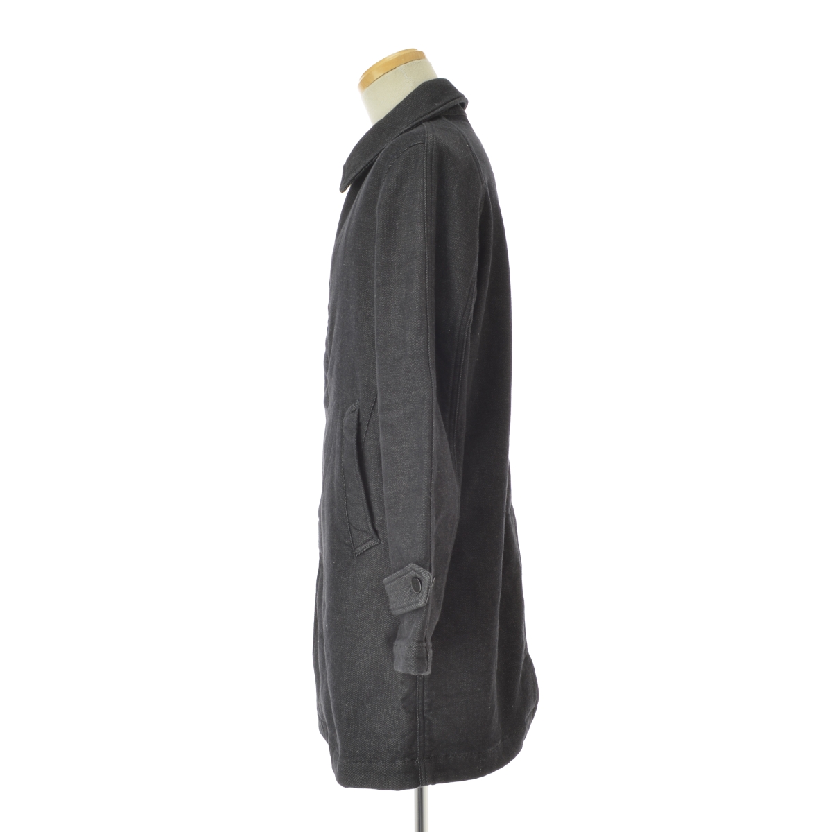FOB FACTORY / エフオービーファクトリー F2326 デニム2重織 トレンチ コート -ブランド古着の買取販売カンフル