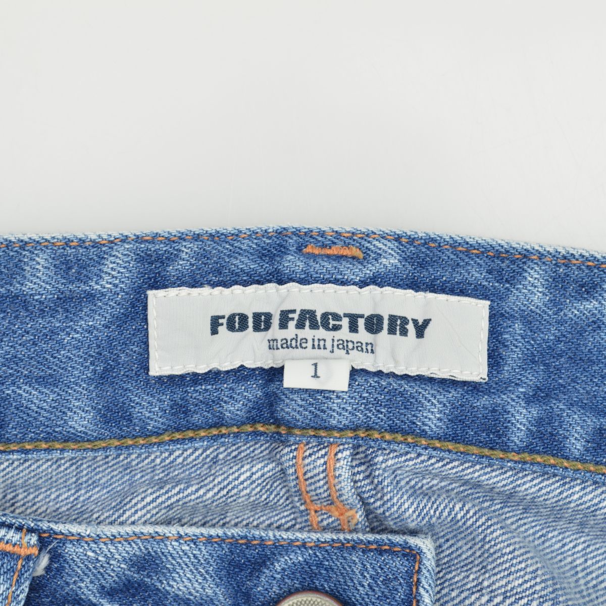 ブランド古着】FOB FACTORY / エフオービーファクトリー F1148 DENIM NARROW 5P ナロー デニムパンツ | スタンダード  ブランド古着の買取販売カンフル