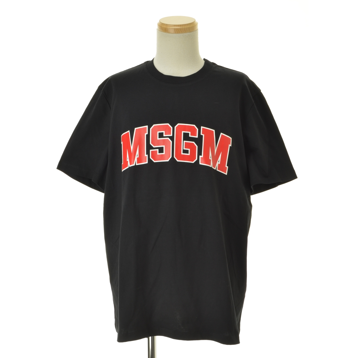 MSGM / エムエスジーエム 20SS 2840MM86 ロゴ 半袖Tシャツ -ブランド古着の買取販売カンフル
