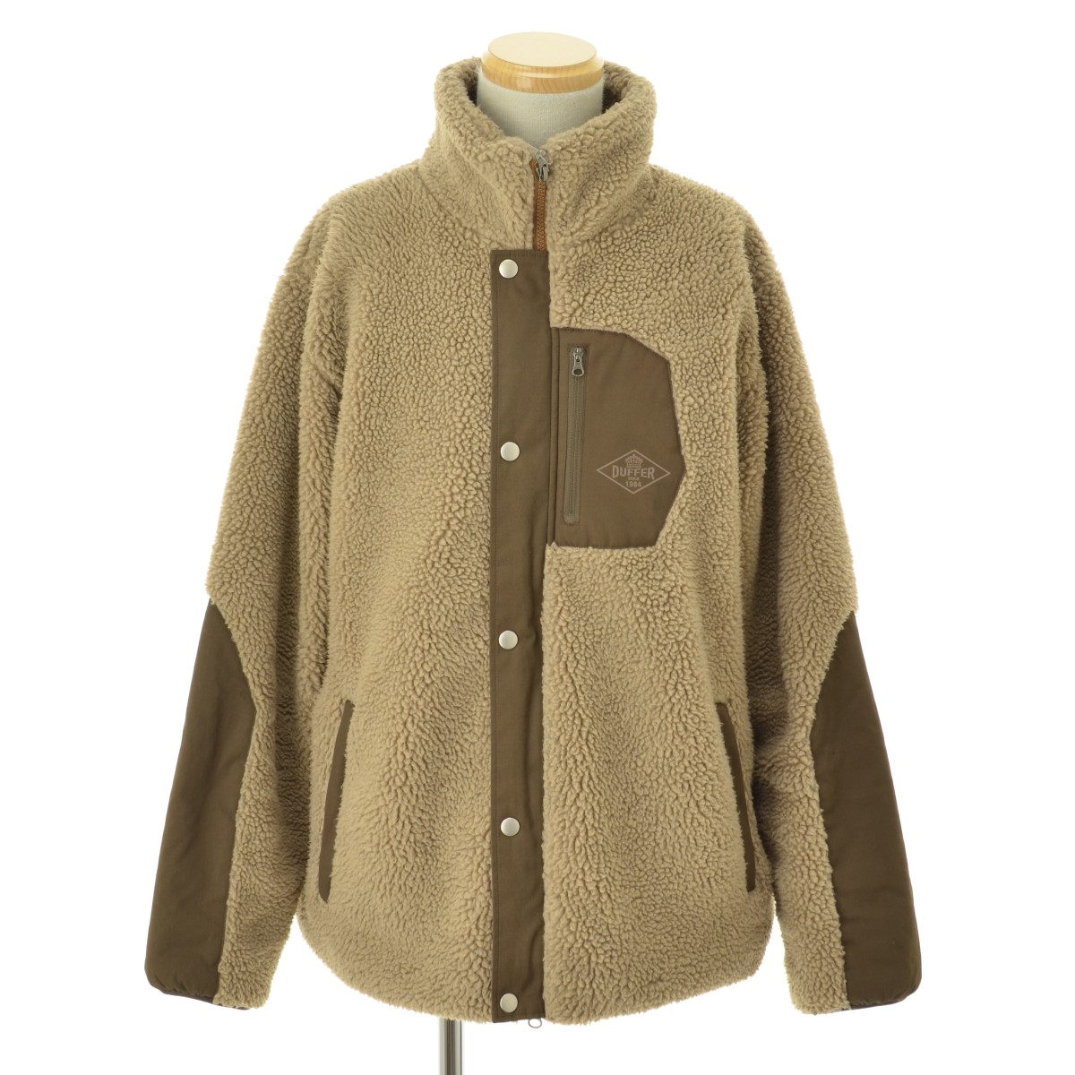 The DUFFER of St.GEORGE / ザダファーオブセントジョージ 20AW 207144 BOA FLEECE JK  フリースジャケット -ブランド古着の買取販売カンフル