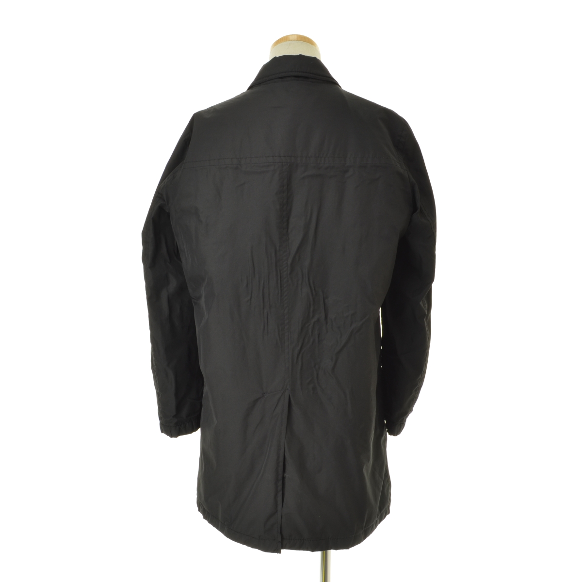 エイチアンドエム　パデットステンカラーコート XL ブラック 中綿 美品