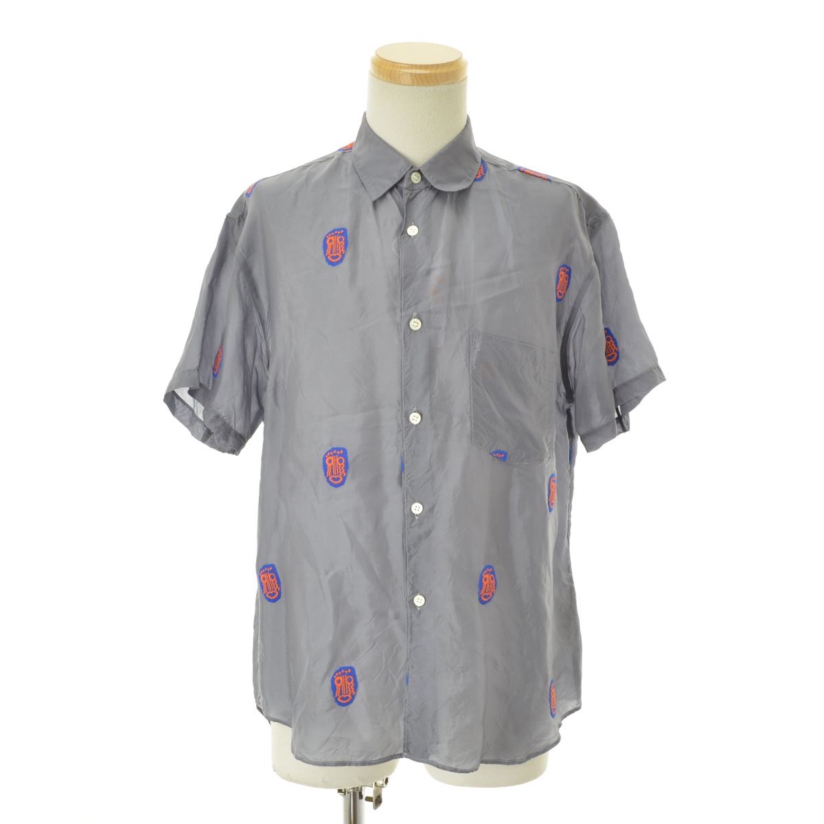 かわいい新作 HOMME 【COMME des des M GARCONS SHIRT】ビックボタン