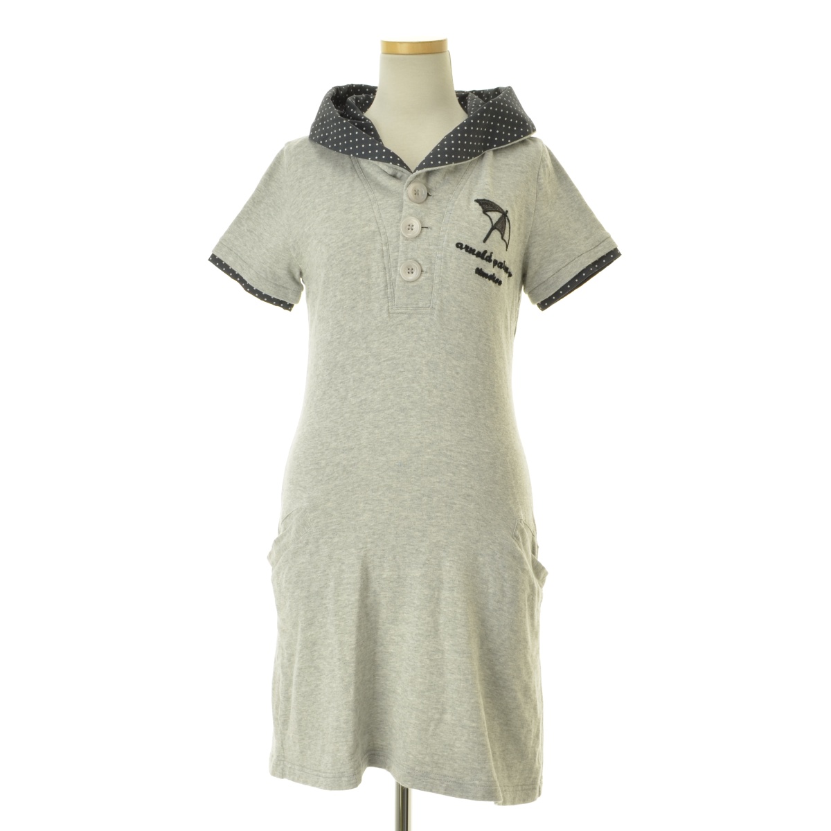 ブランド古着 Arnold Palmer アーノルドパーマー スウェット 半袖ワンピース 半袖 ブランド古着の買取販売カンフル