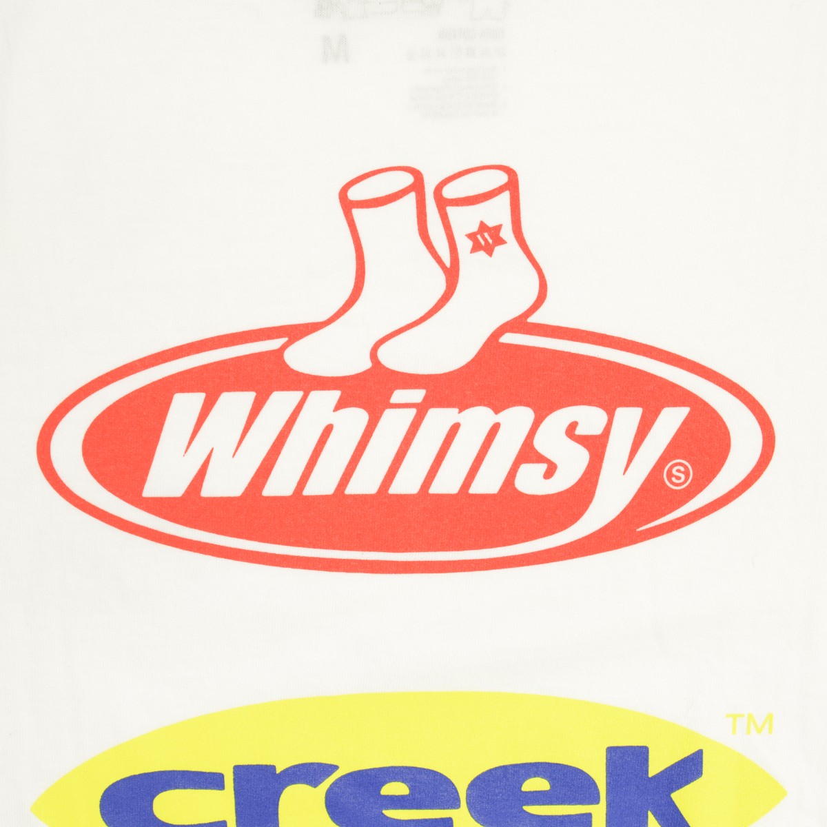 WHIMSY•ALWAYTH•CREEK/KMSSY TEE WHITE XL-