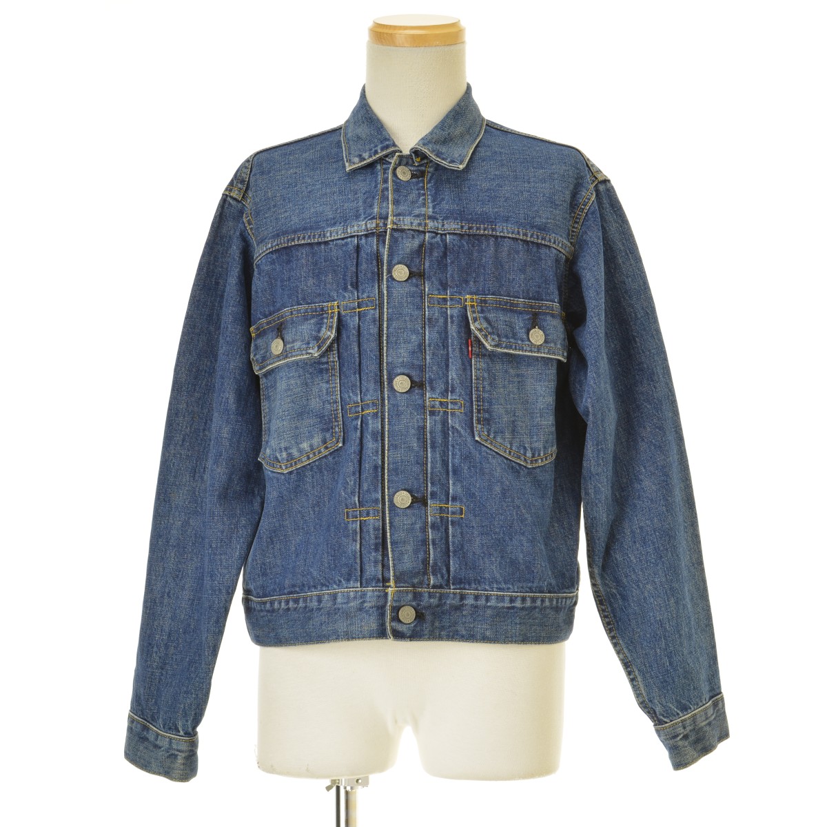 LEVIS / リーバイス 90s 96年 日本製 71507-XX 507 2nd セカンド デニムジャケット -ブランド古着の買取販売カンフル