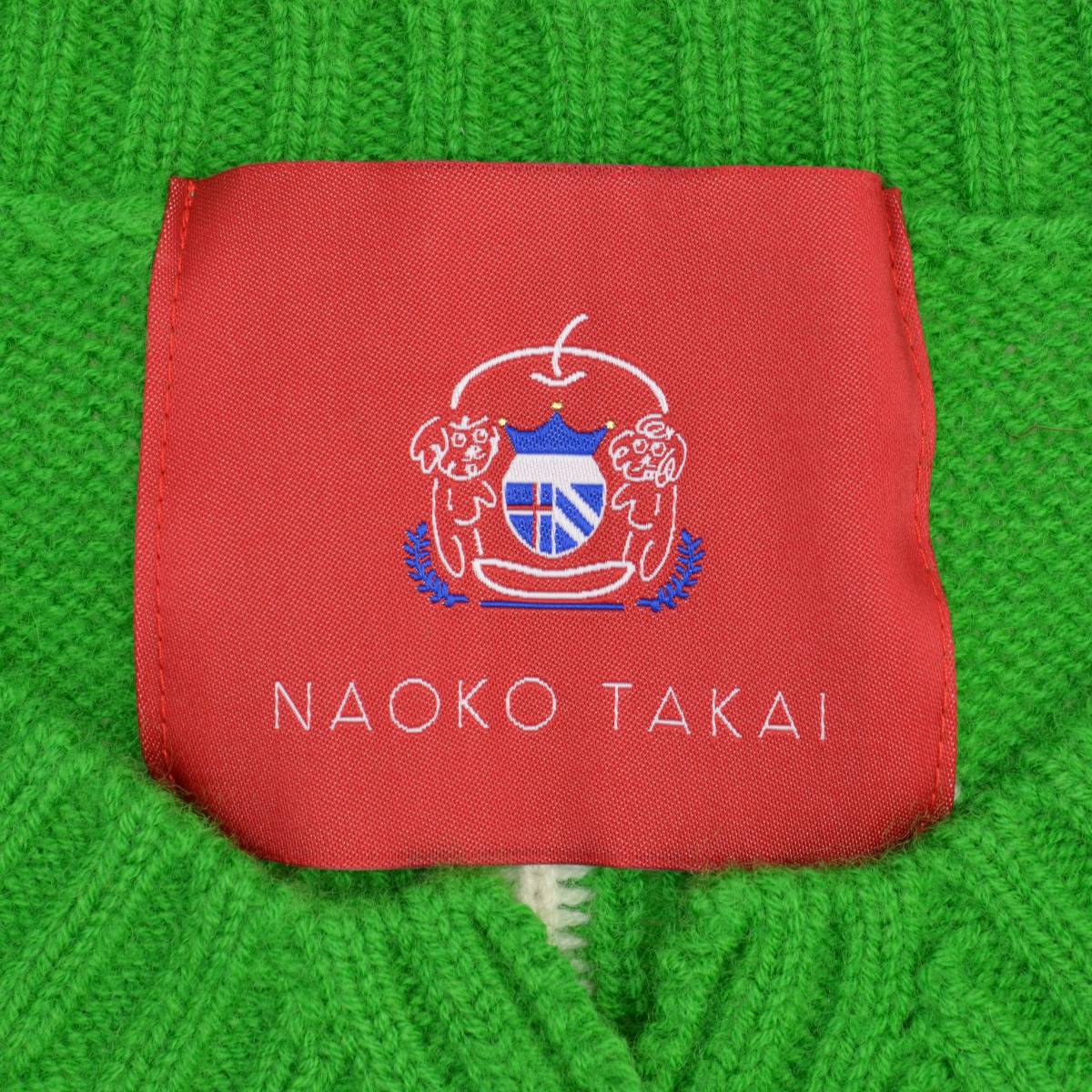 NAOKO TAKAI NT-009 GIRLボレロ ウールニット 長袖カーディガン -ブランド古着の買取販売カンフル