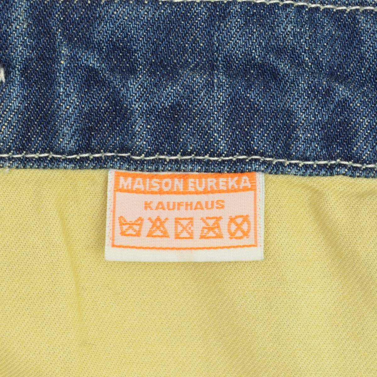 ブランド古着】MAISON EUREKA / メゾンエウレカ 165 denim salopette