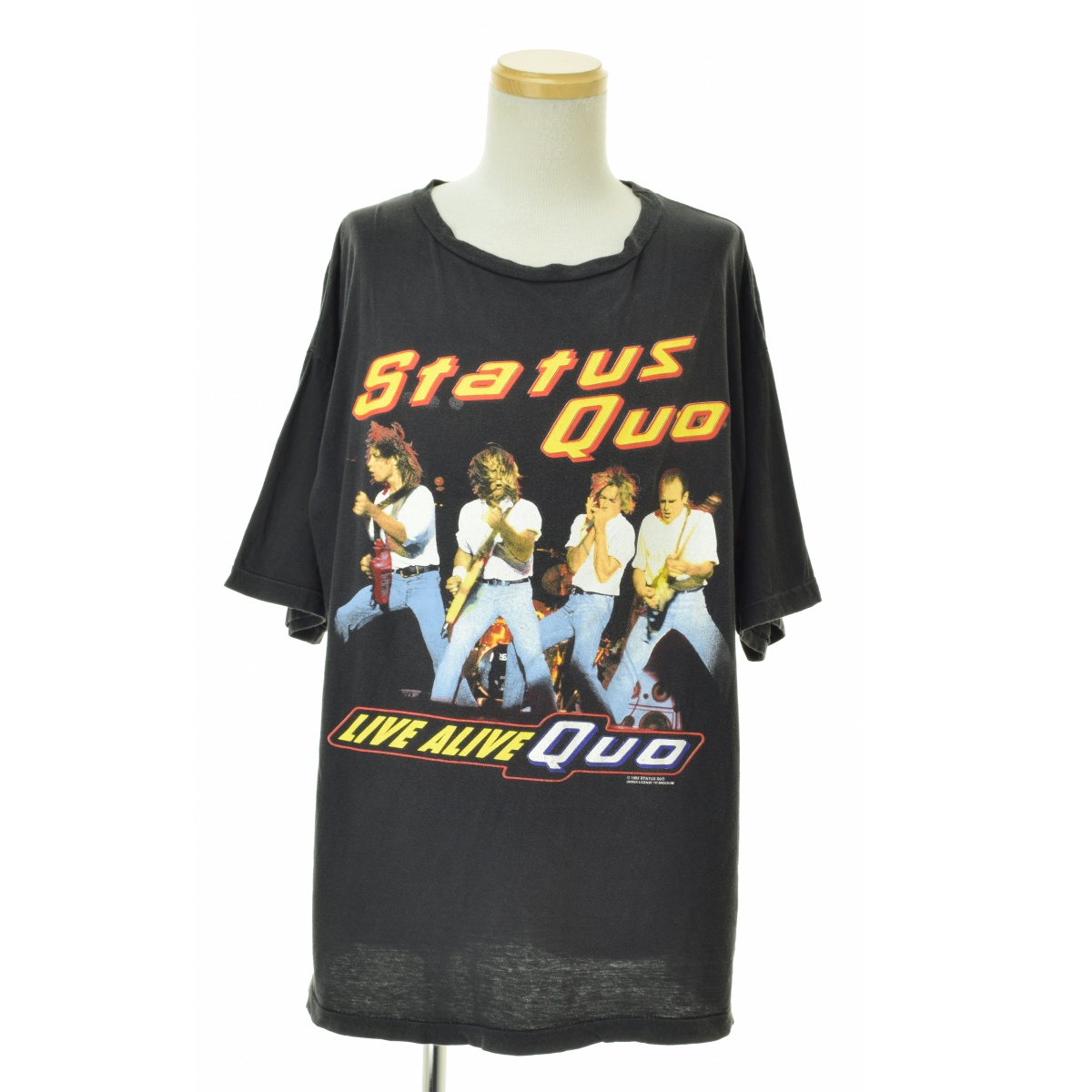 VINTAGE / ơθ90s STATUS QUO LIVE ALIVE QUOȾµTġרܺٲ