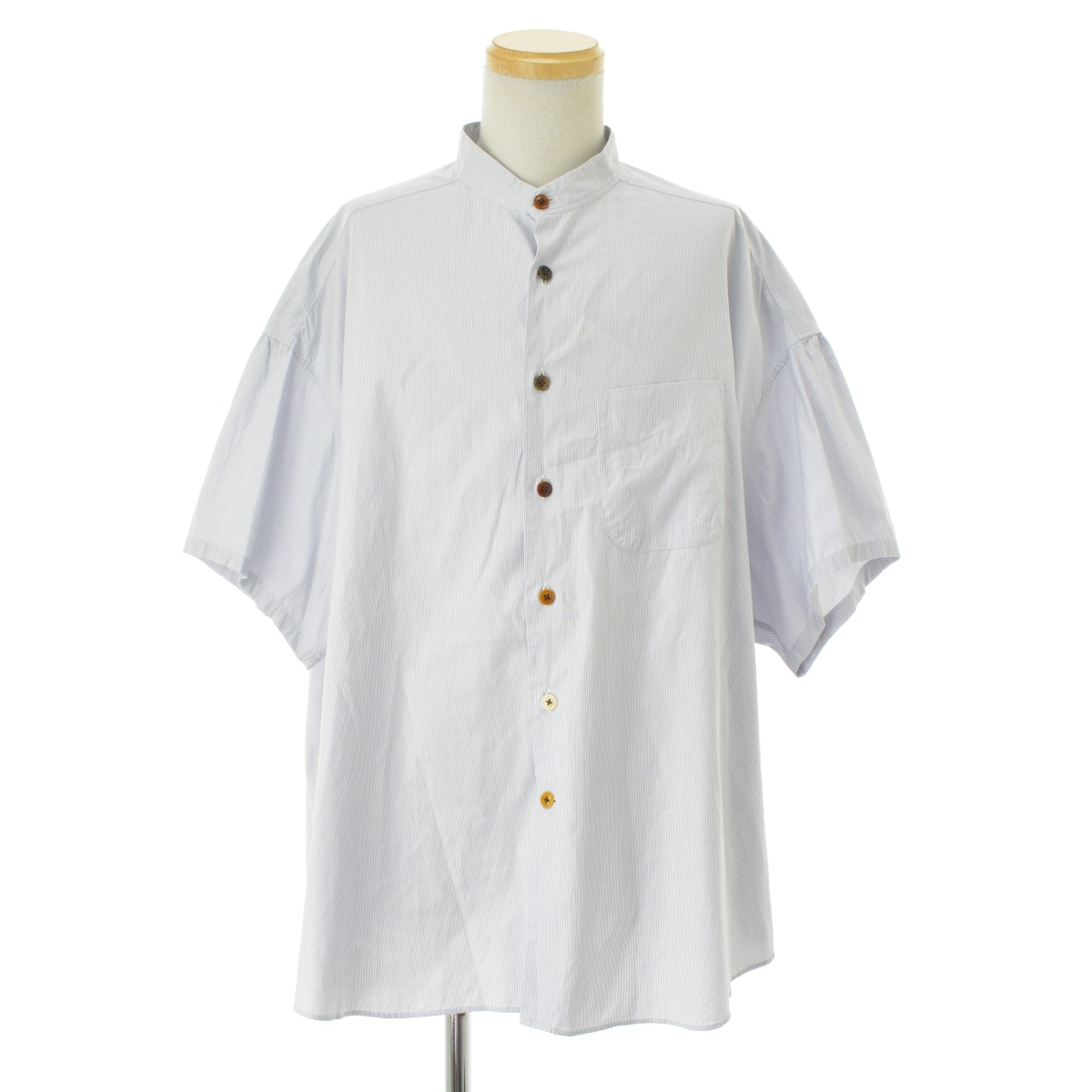 The crooked Tailor / 롼åȥƥ顼θStand collar short sleeve over shirts ɥ顼ȥ饤 СȾµġרܺٲ