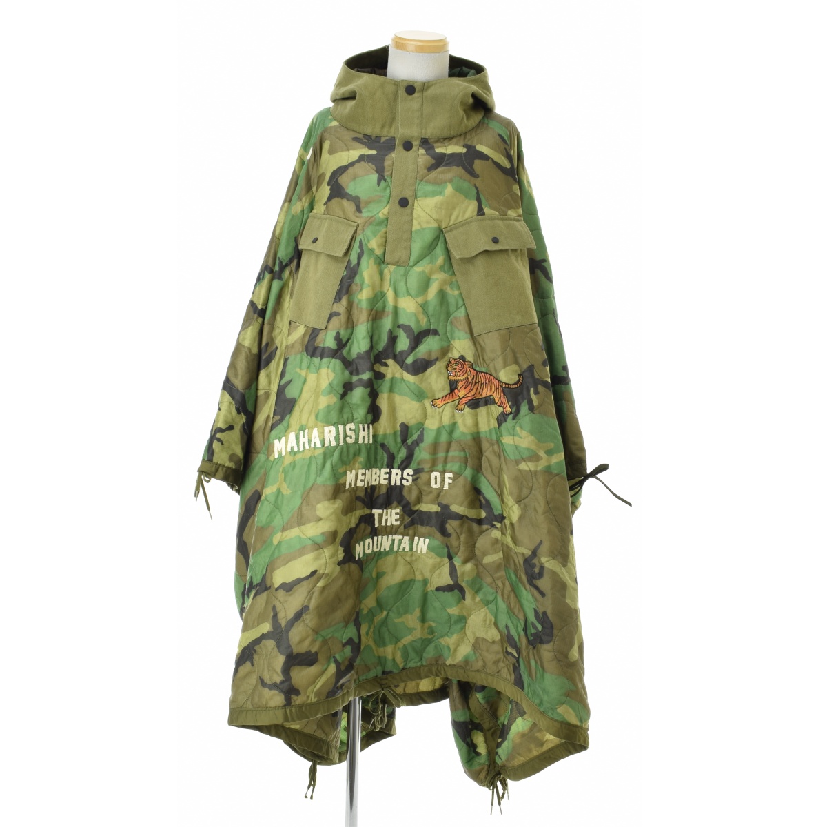 Maharishi / ޥϥꥷθWorld Tour Quilted Camo Nylon Poncho ᥤ ƥ󥰥ݥרܺٲ