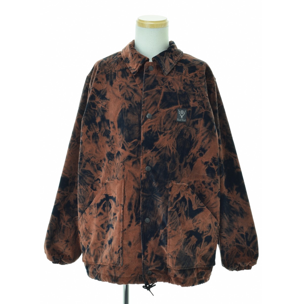 South2 West8 / S2W8 / ȥȥȤθ23AW NS715 Coach Jacket-9W Corduroy/Discharge Dye ǥ㥱åȡרܺٲ