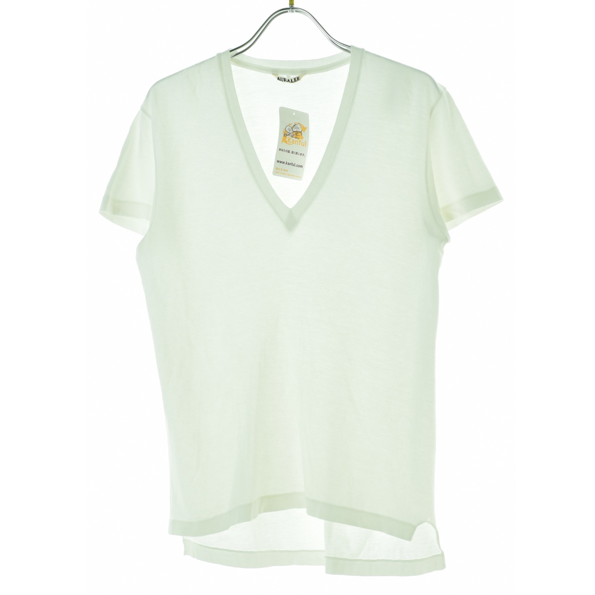 AURALEE / ꡼θA00V06ST SEAMLESS V-NECK TEEȾµTġרܺٲ