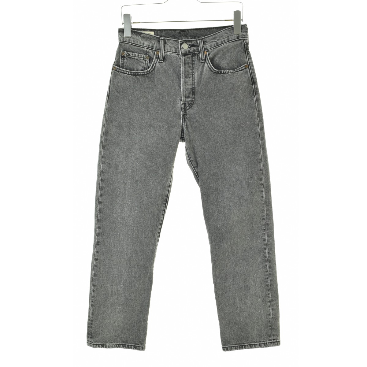 LeVIS PReMIUM  BIOTOP / ꡼Хץߥ  ӥȡפθA4091-0000 501 CROP GRAY WORN INǥ˥ѥġרܺٲ